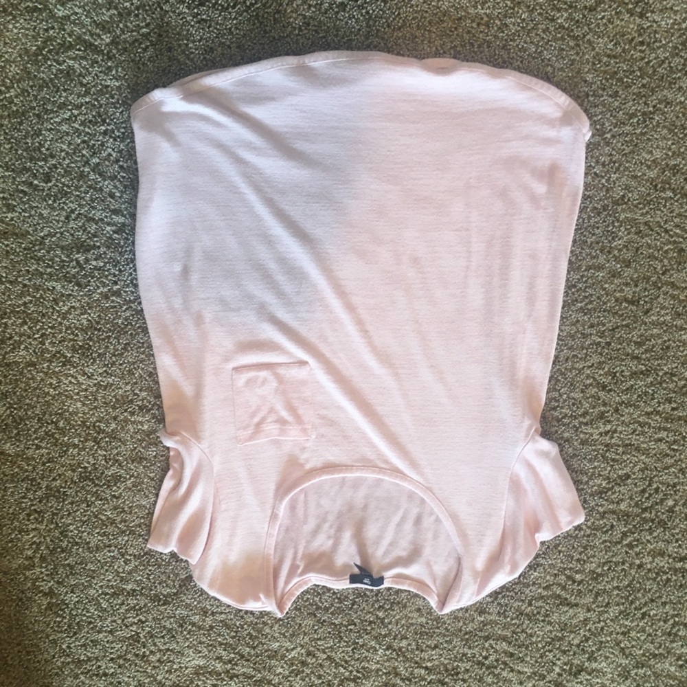 Pink basic tee